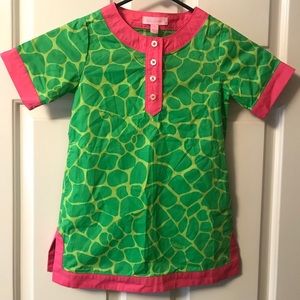 Lilly Pulitzer Short Sleeve Tunic 3T